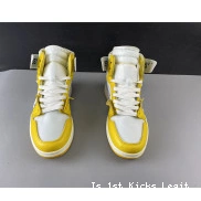 Jordan Powder Air White Off-White AQ0818-149 Yellow-Cone x 1 Dark NRG 0627
